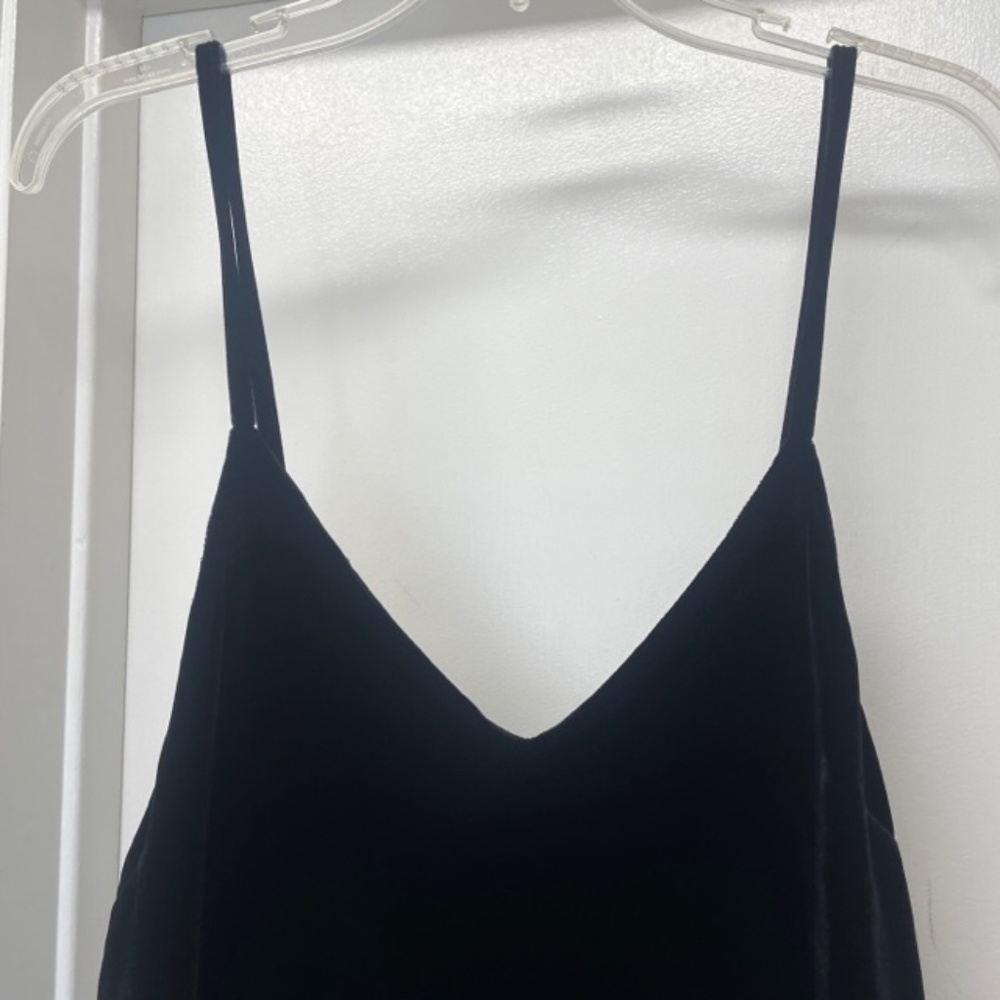 NWT $198 Reformation Velvet Marlee Mini Dress - Picture 5 of 10